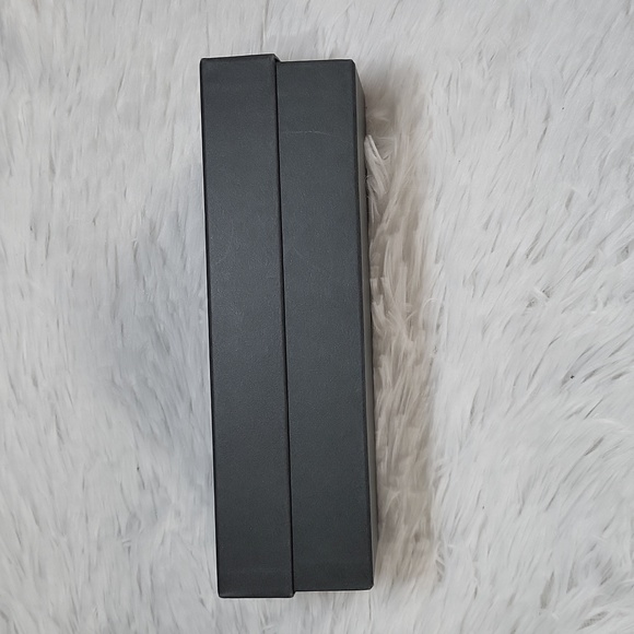 Movado Box Original Vintage Leather Gray Used + Box Outer - Picture 11 of 11